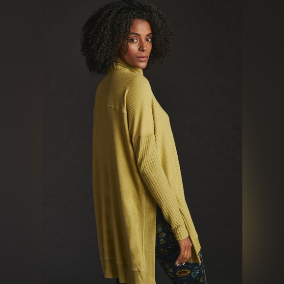 Daily Practice by Anthropologie Turtleneck Tunic Dress Color Moss Size Large - Picture 4 of 10